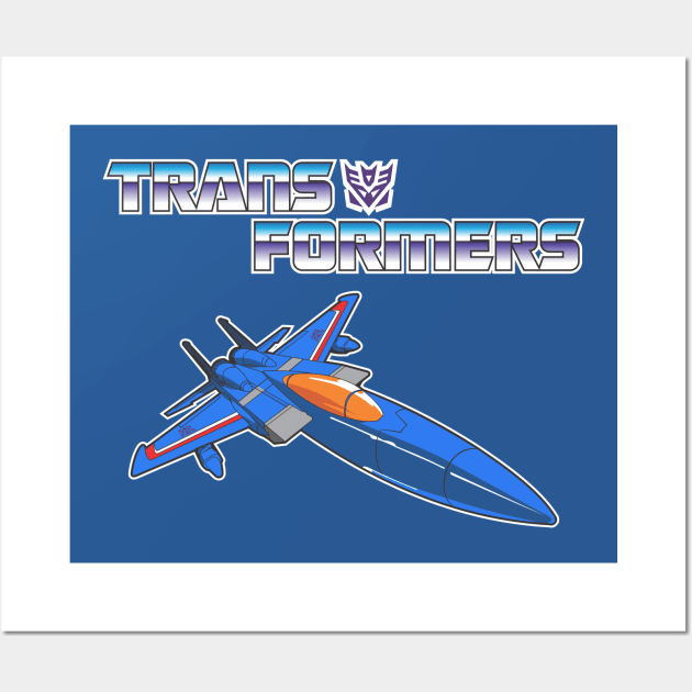 Jet Thundercracker G1 Wall Art by Larent